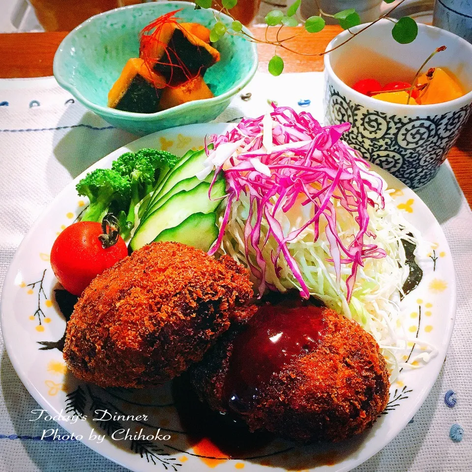 ポテトコロッケ
カボチャの塩バター|chihoko.❀さん