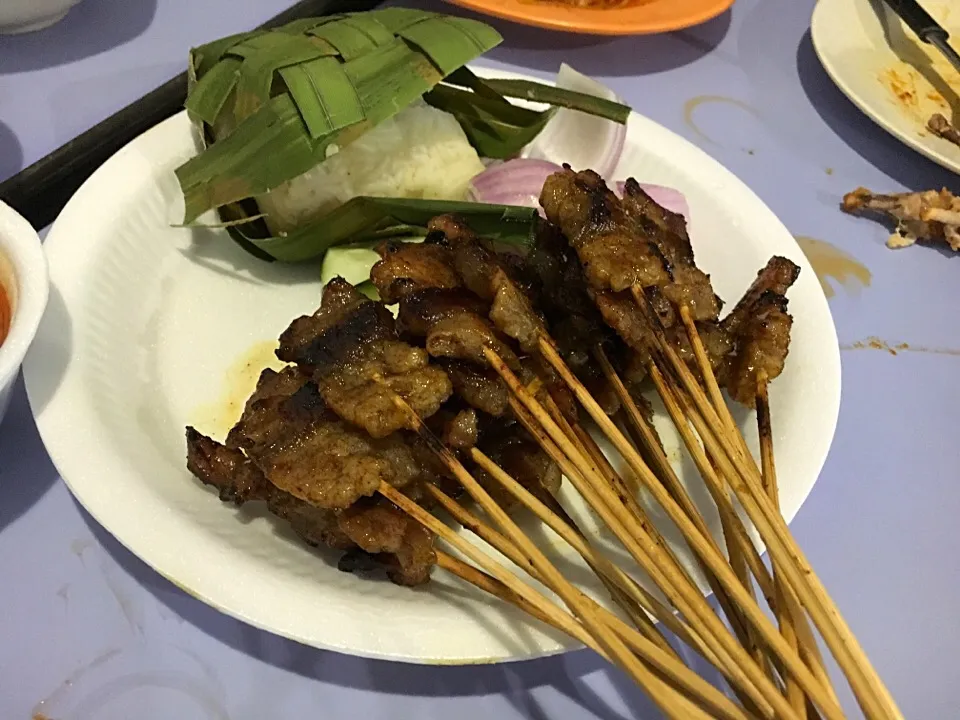 Pork satay @ Old Airport Road Food Centre|Ong Sor Fernさん