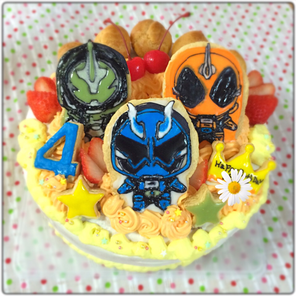 仮面ライダーゴーストケーキ ぴぃ Snapdish スナップディッシュ Id 0tfqqa