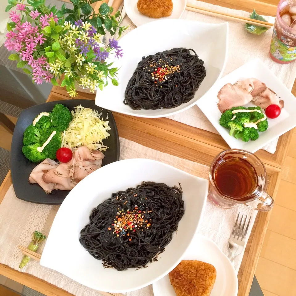 Snapdishの料理写真:6/11❤︎主人と娘の休日ランチ❤︎|Makinsさん