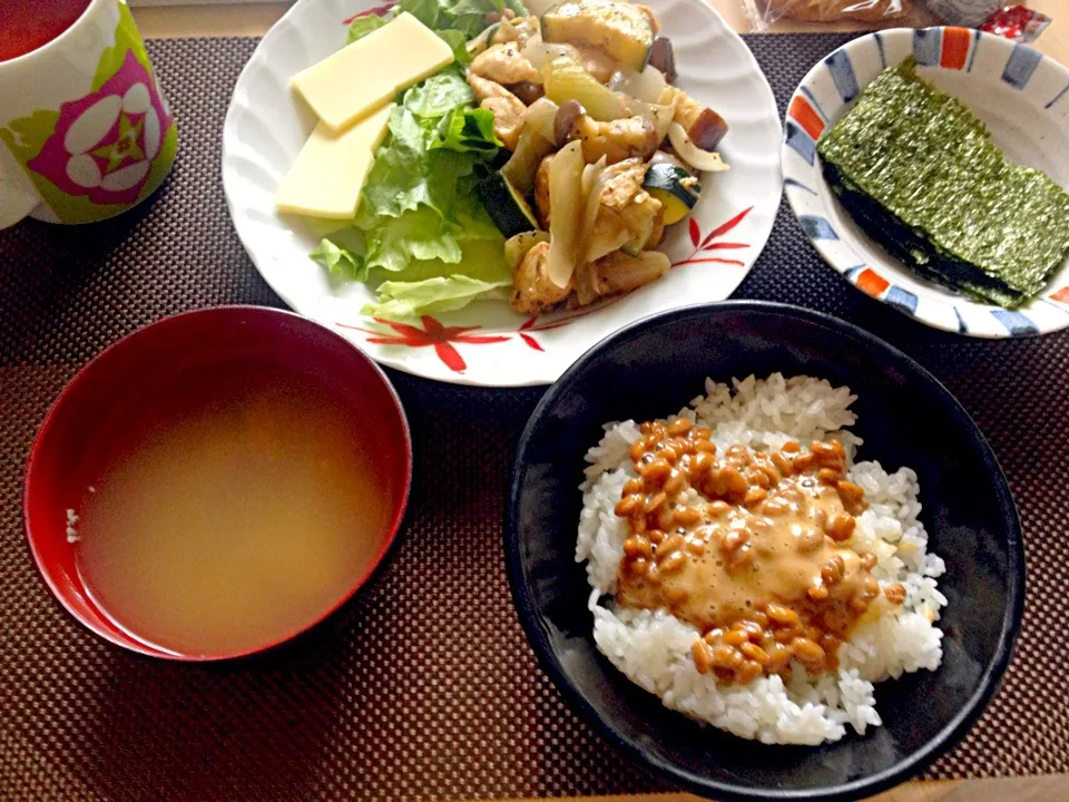 6月11日朝食兼昼食|ばぁさんさん