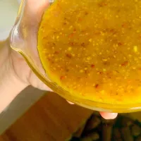 Snapdishの料理写真:Homemade mustard dressing, without mayonnaise or yogurt.|Seikitchenさん