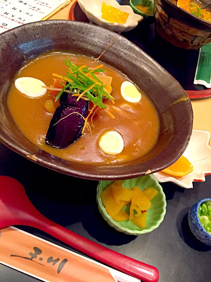 Snapdishの料理写真:豊橋カレーうどん|☆光るさん