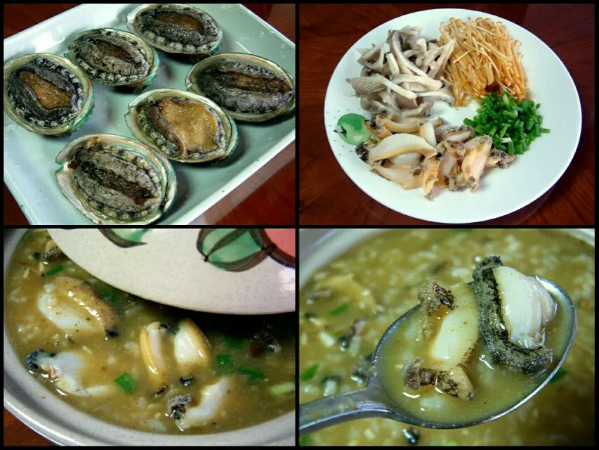 abalone porridge, Jeju style|steven z.y.さん