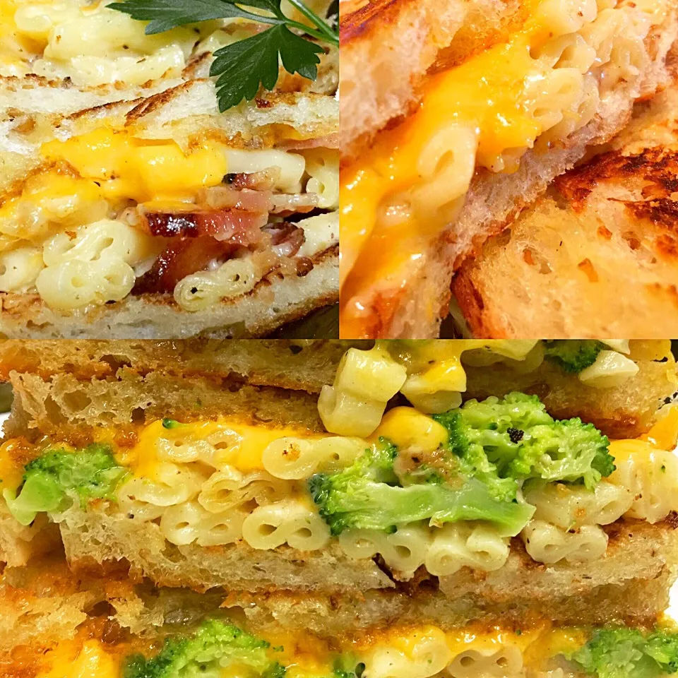 Snapdishの料理写真:Very good grilled mac' cheese sandwich|Hiroyuki Miyagiさん