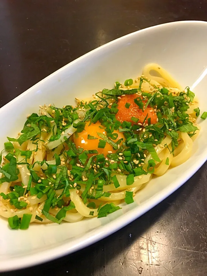 Snapdishの料理写真:スーパー手抜きうどん@自分用お昼ご飯|ケイコさん