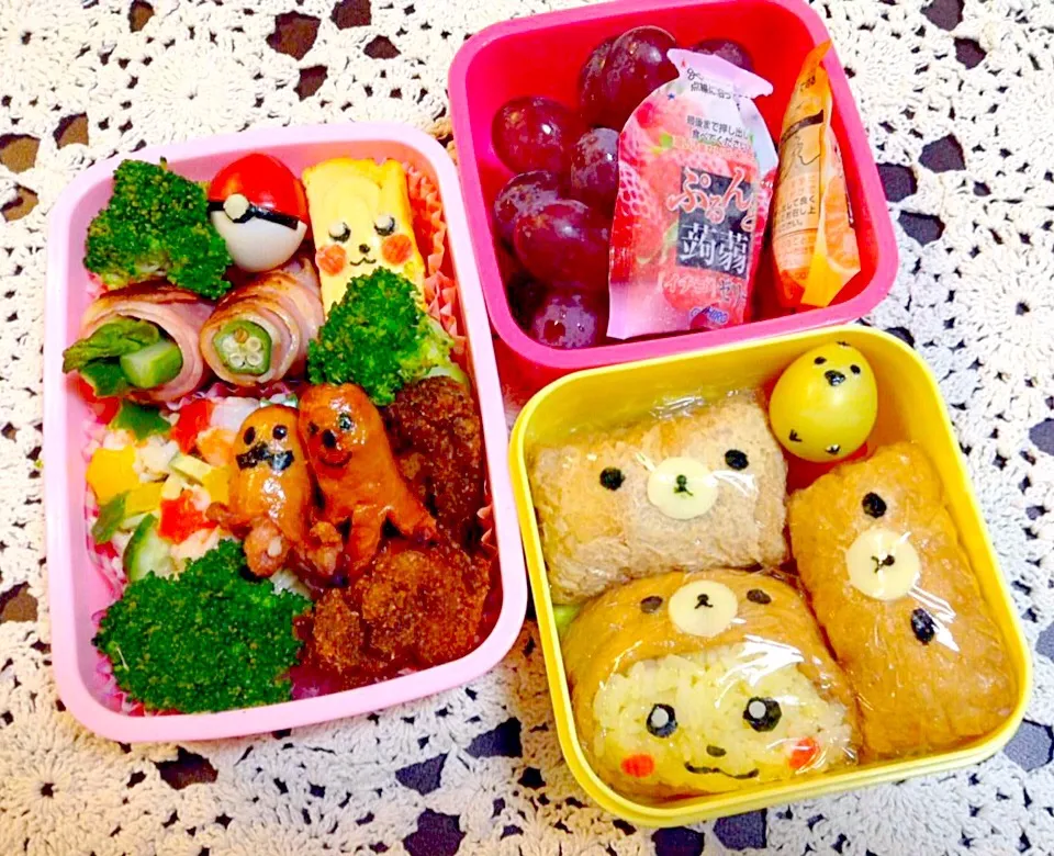 Snapdishの料理写真:娘用 りらっくま風弁当★
やっぱり偽物(´Д` )
娘にダメ出しされた件

H26年 11/26|ケイコさん