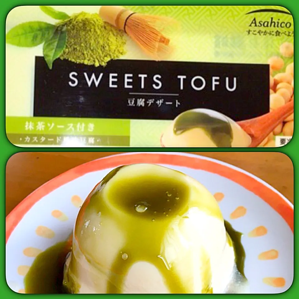 Snapdishの料理写真:SWEETS TOFU 豆腐デザート
抹茶ソース|kiroさん