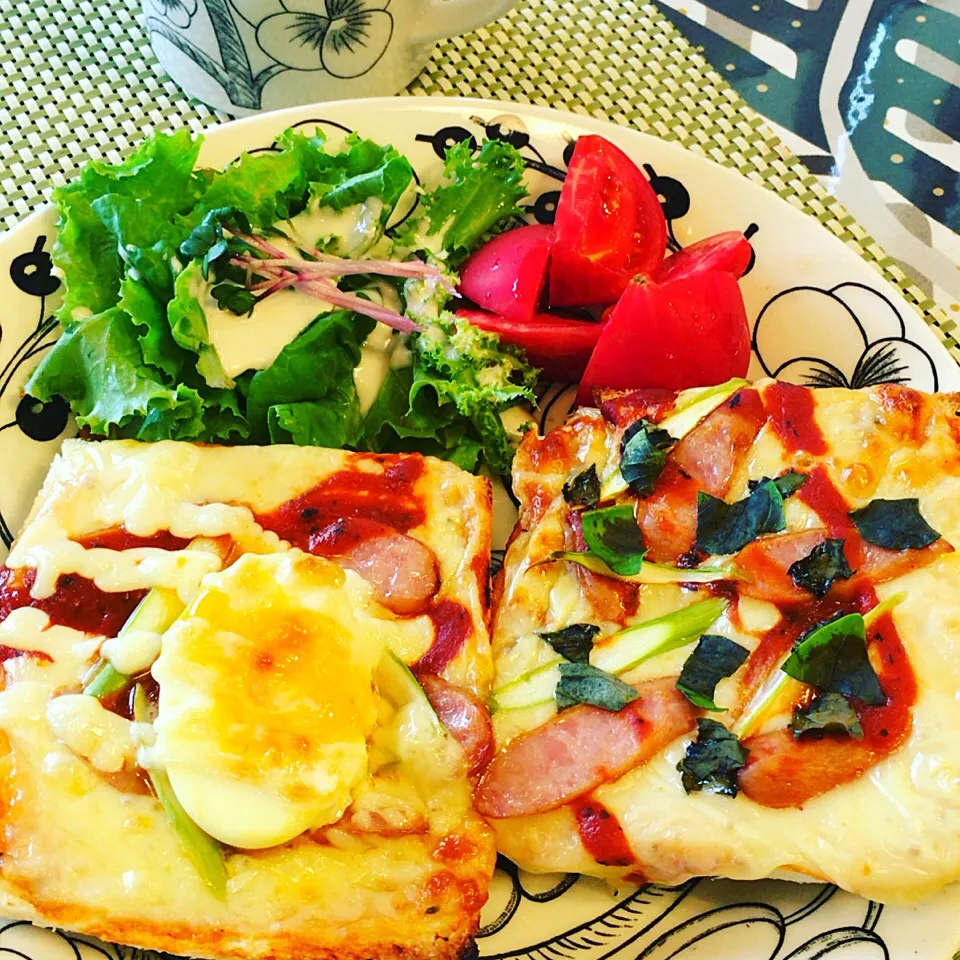 今日の朝食
ピザトースト😋|タエさん