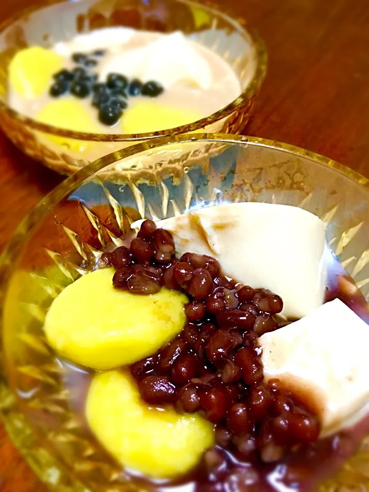 豆花と芋餅の台湾風スイーツ|ともみさん