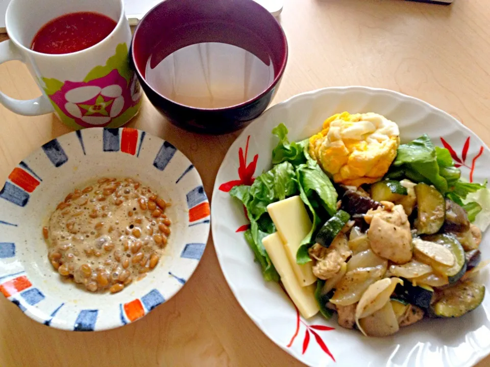 6月12日朝食兼昼食|ばぁさんさん