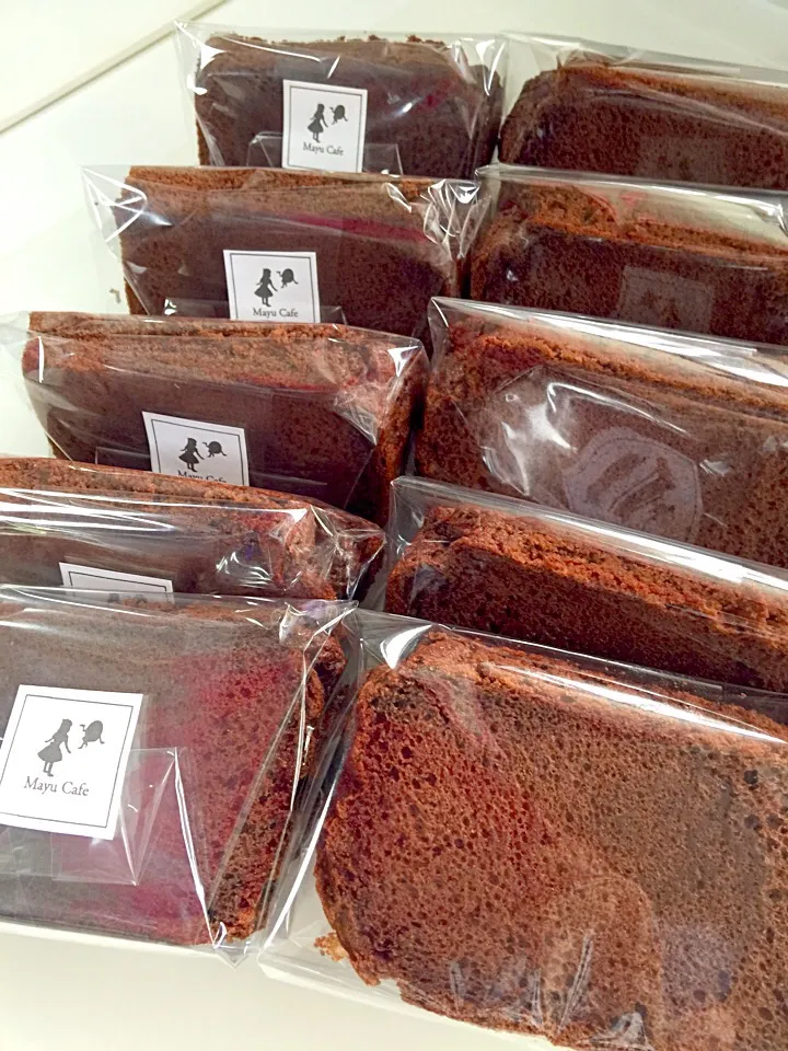 チョコシフォンラッピング|Mayumi Konishiさん