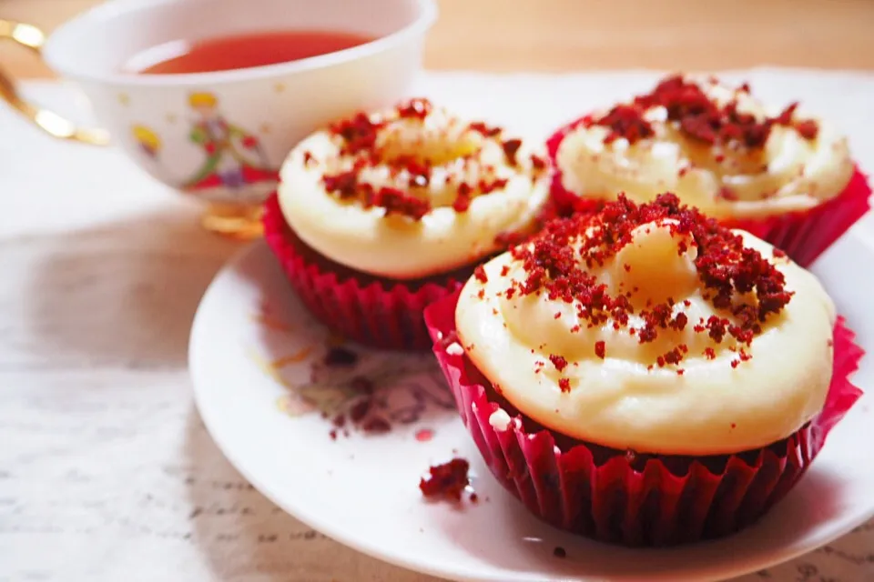 Red Velvet cupcakes|Misstyさん