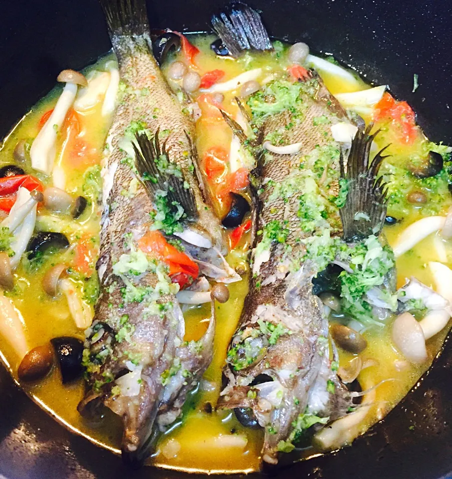 そいメバルのアクアパッツァ|Tedさん