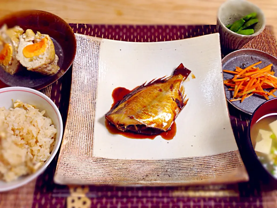 今日のお夕飯＊6/12|ゆきぼぅさん