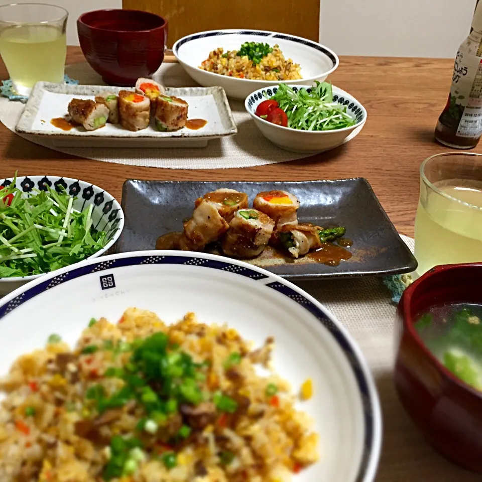 今日の夕飯☆全体|あさこさん