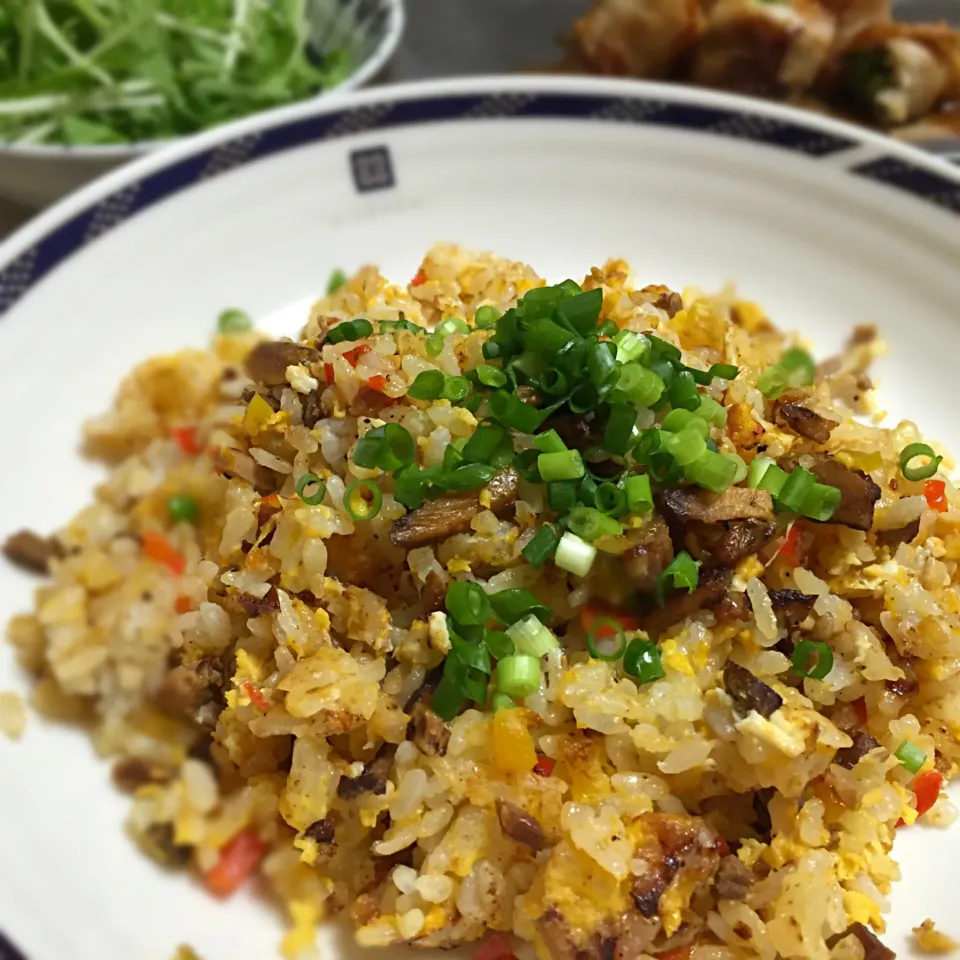 今日の夕飯☆五目炒飯アップ|あさこさん