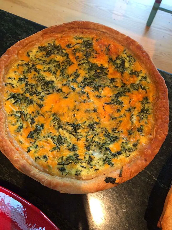 Spinach Quiche|🌺IAnneさん