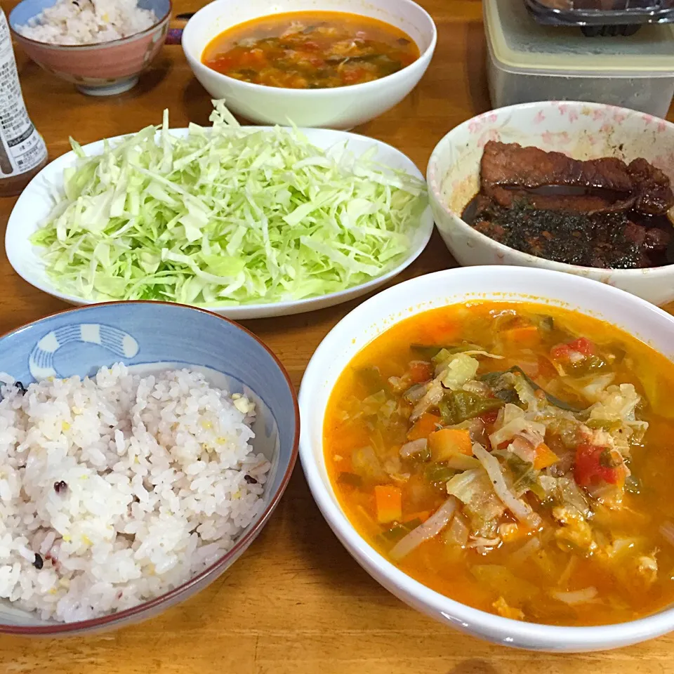 野菜スープ（カレー味）*\(^o^)/*|すかラインさん