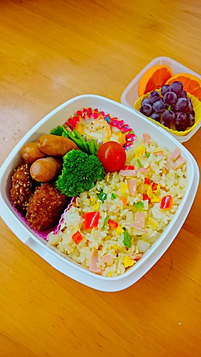 6月13日チャーハン弁当|あけみさん