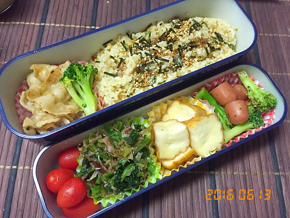 Snapdishの料理写真:2016/06/13 弁当|massdaさん