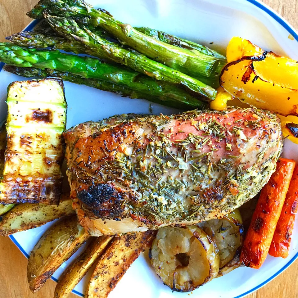 Roast Pork With Rosemary And Garlic|mamaeriさん