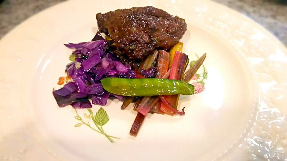 イタリアの郷土料理♪～豚肉のストラコット 赤ワイン煮～|マイシェフさん