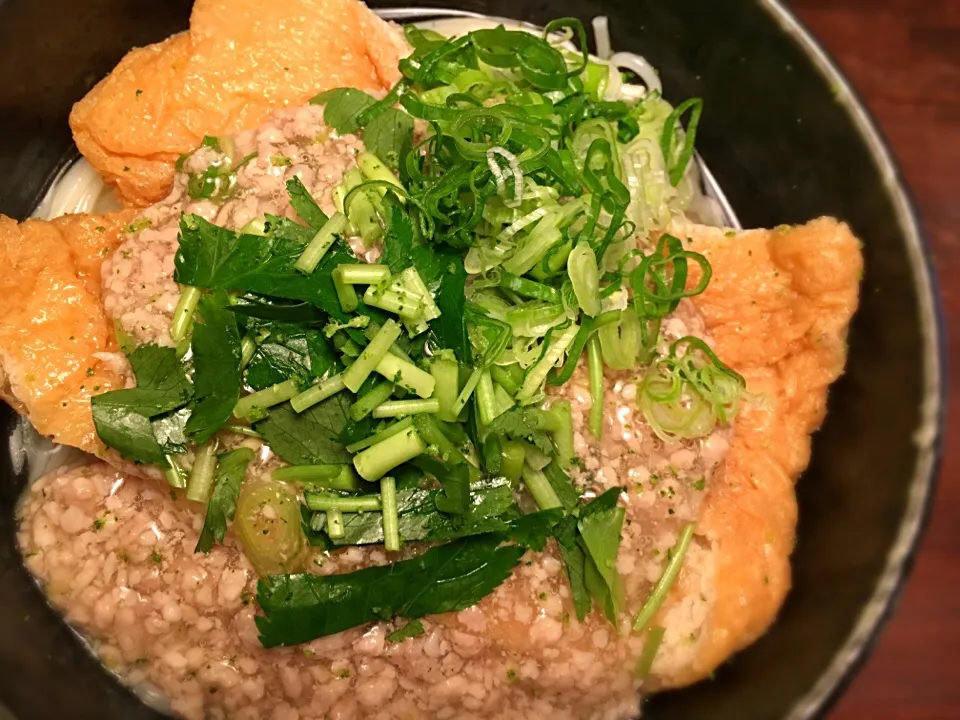 歩危揚鶏そぼろそうめん3|半田手延べそうめんの店 阿波や壱兆さん