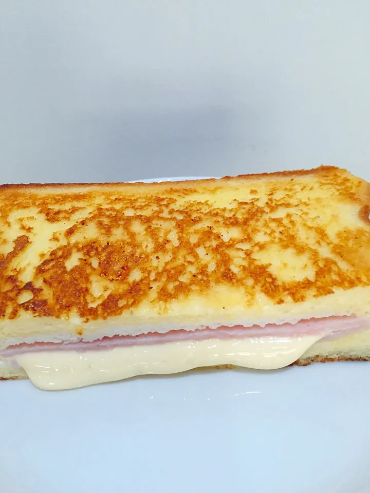 French toast ham cheese|jaao ornumaさん