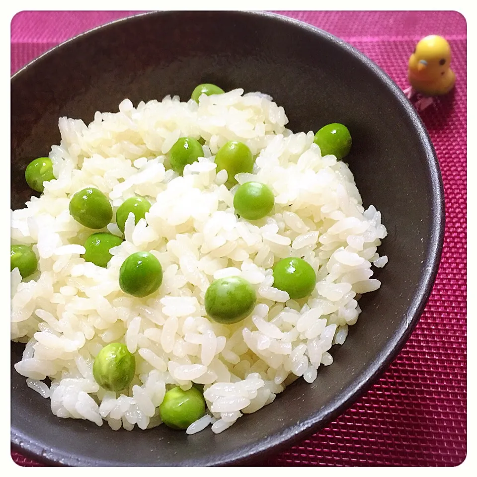 母から教わった、美味しい豆ごはん♡|きいこさん