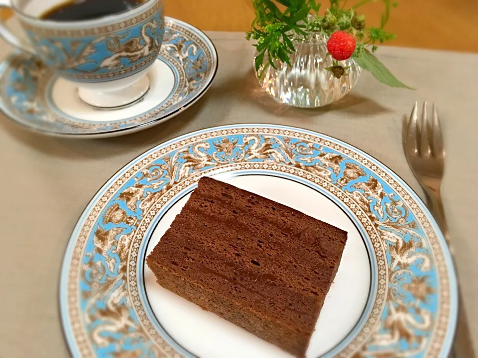 カフェバッハのチョコレートケーキを作りました(*^o^*)|みっこさん