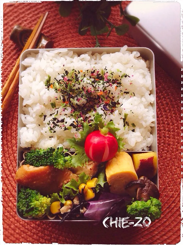 Snapdishの料理写真:今日の自分弁当🎶|ちえぞうさん