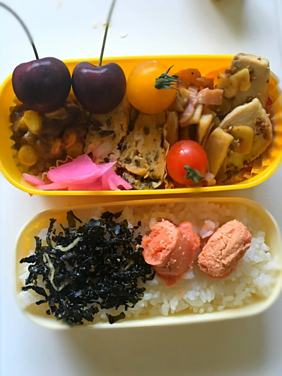 28.06.14 自分弁当🌈|しろこ🐾໊さん