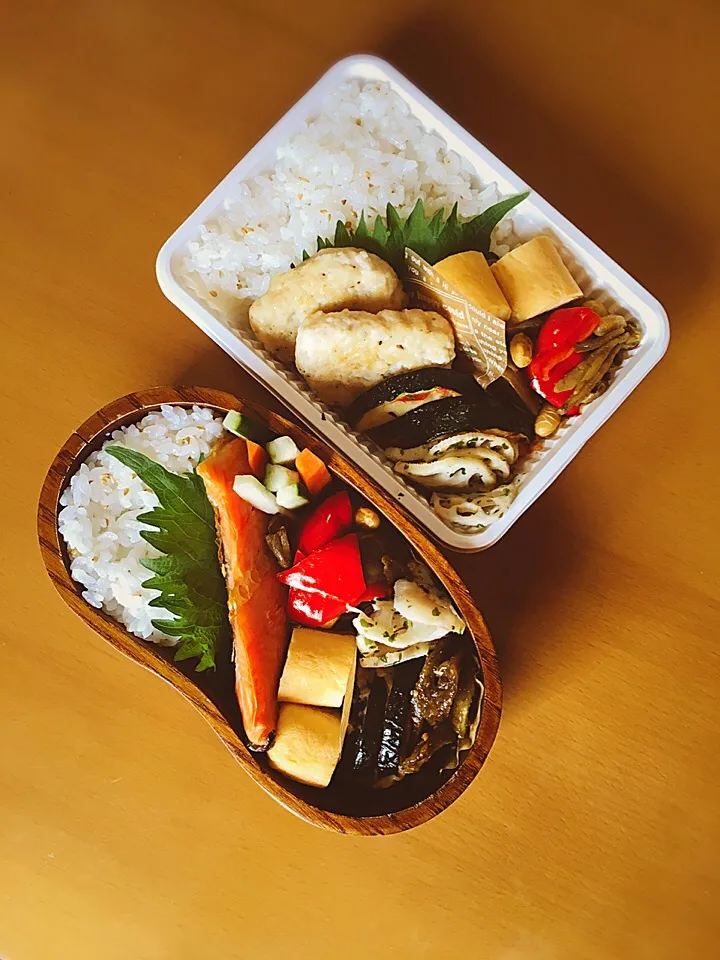 今日のお弁当♥︎2人分
簡単ミツカン酢でごぼうのゴマがらめ|ゆかさん