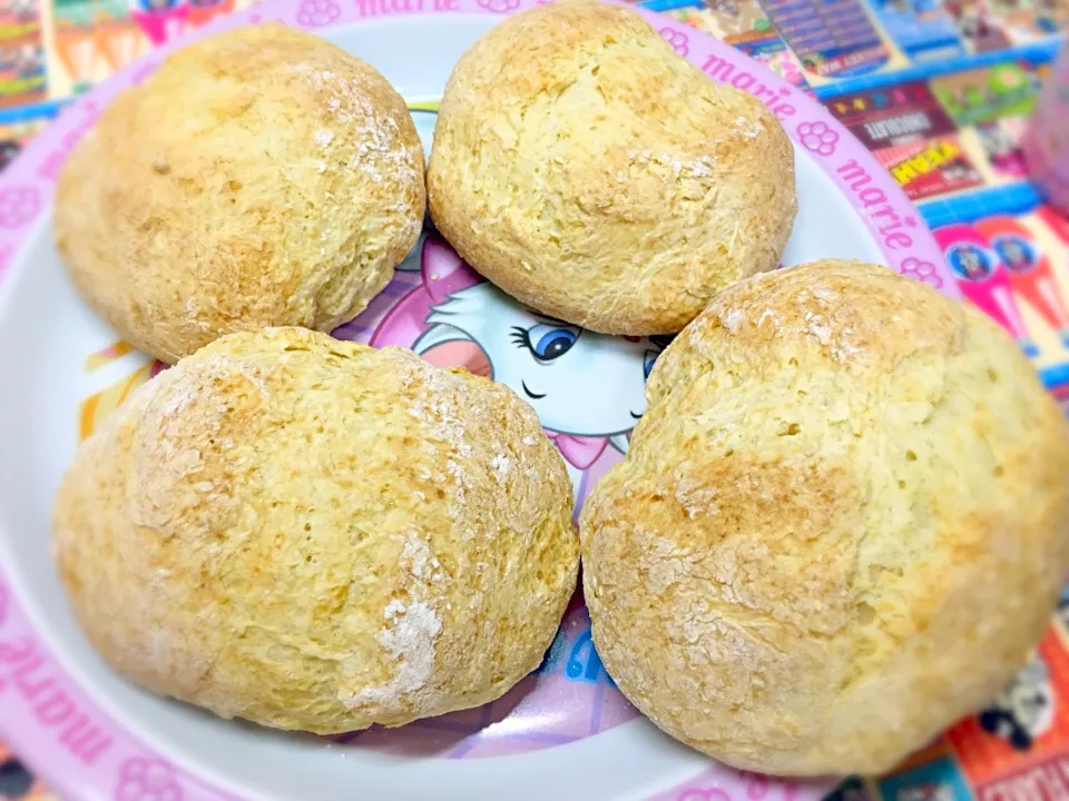 ホットケーキミックスと豆腐のぱん⭐️|雪いちごもちさん