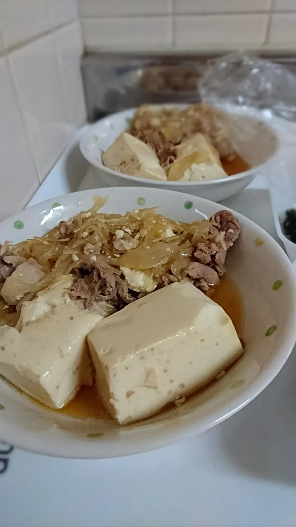 Snapdishの料理写真:肉豆腐@ゆたか飯|Satomiさん