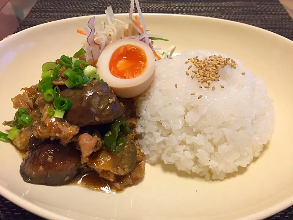 豚肉と茄子の照り焼き|Takaki Sasakiさん