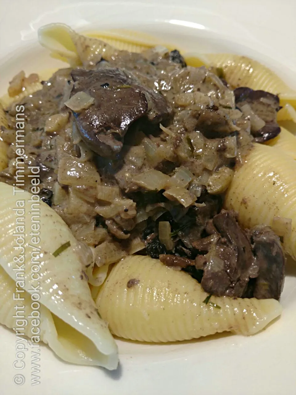 Pasta chicken livers|Frank&Jolanda - Eteninbeeldさん