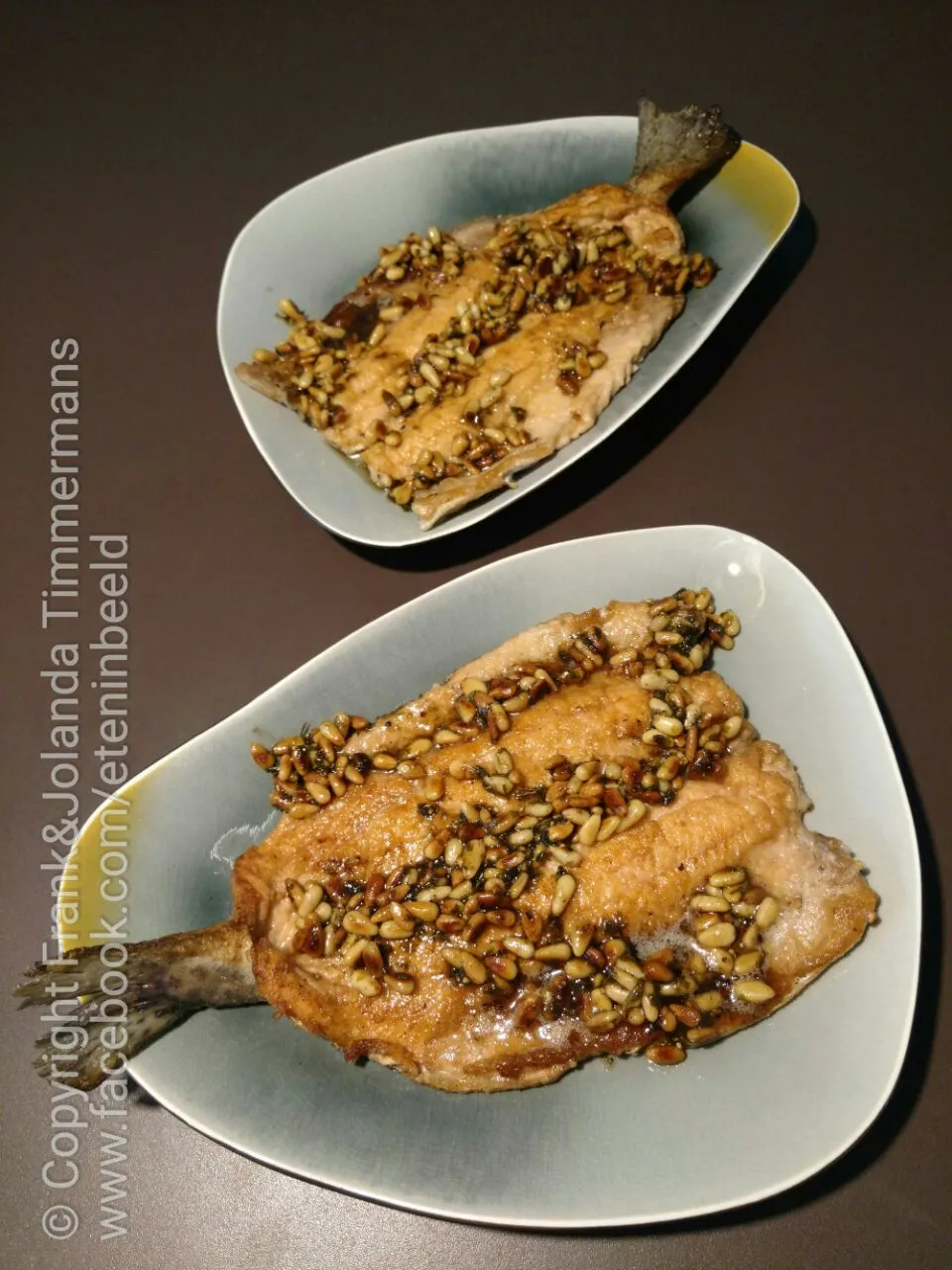 Trout with pinenuts|Frank&Jolanda - Eteninbeeldさん