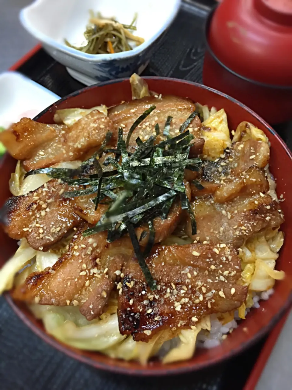 豚丼（バーベキューポーク味）|料理長さん