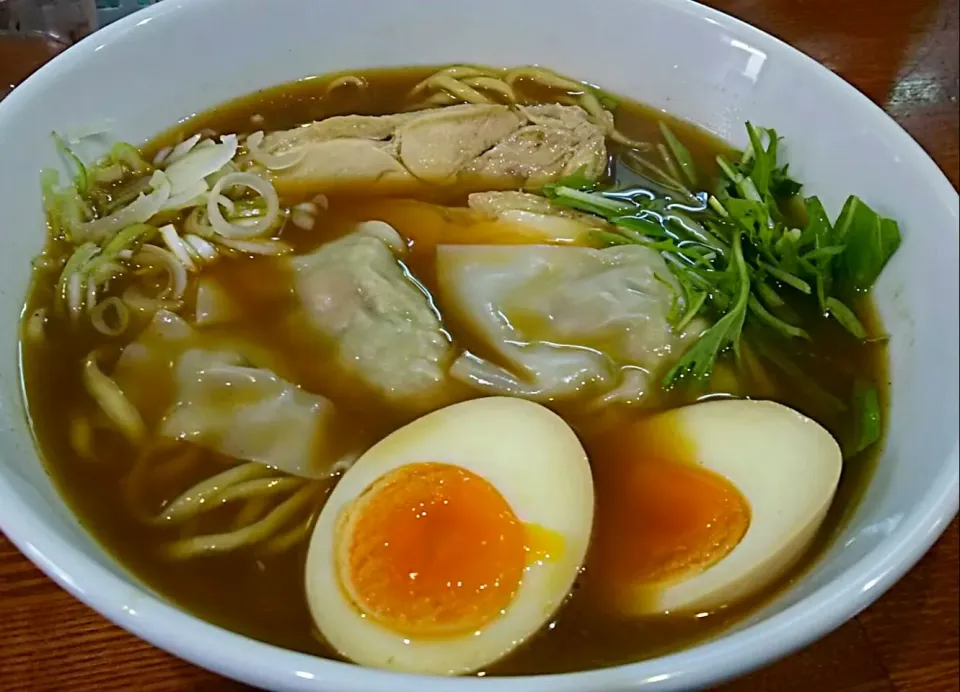 鰹節醤油ラーメン 味たま入り|哲さん