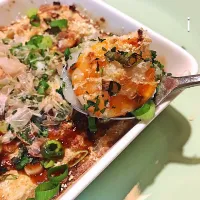 Snapdishの料理写真:ONI*MAMA*さんの料理 塩こうじで 海鮮山芋グラタン 【Seafood yam gratin】