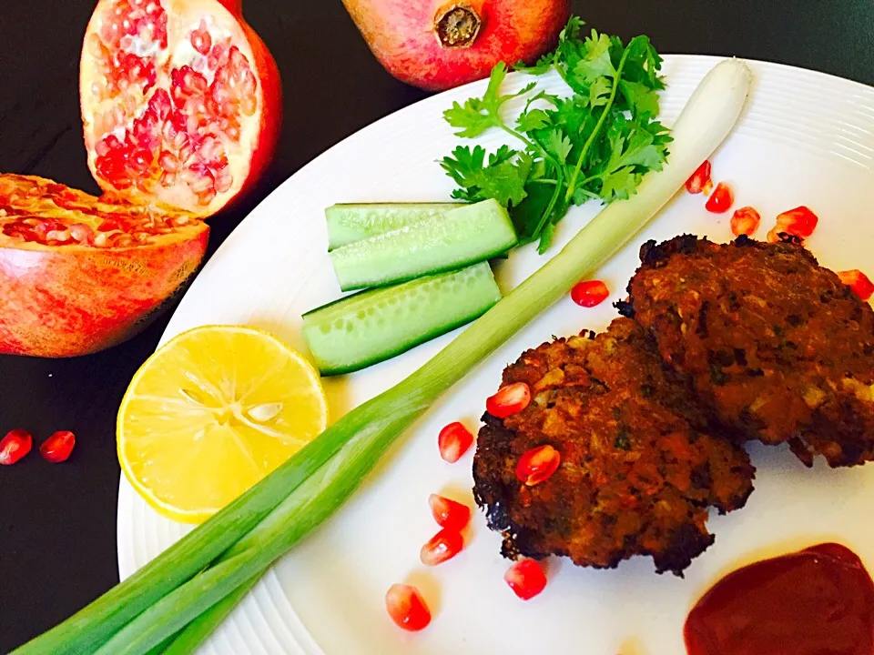 Chapli kabab|Fatima Sameena Sharifさん