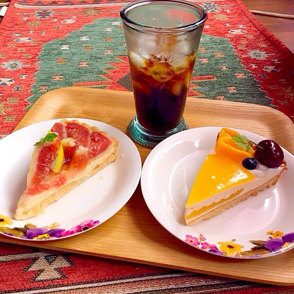 Snapdishの料理写真:幸せ時間再び🍰😊|夏蜜柑さん