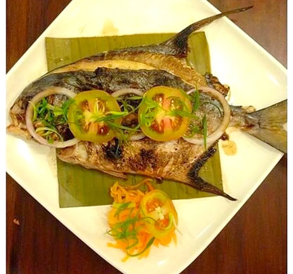 🐠 Grilled Pompano fish 🐟|🌺IAnneさん