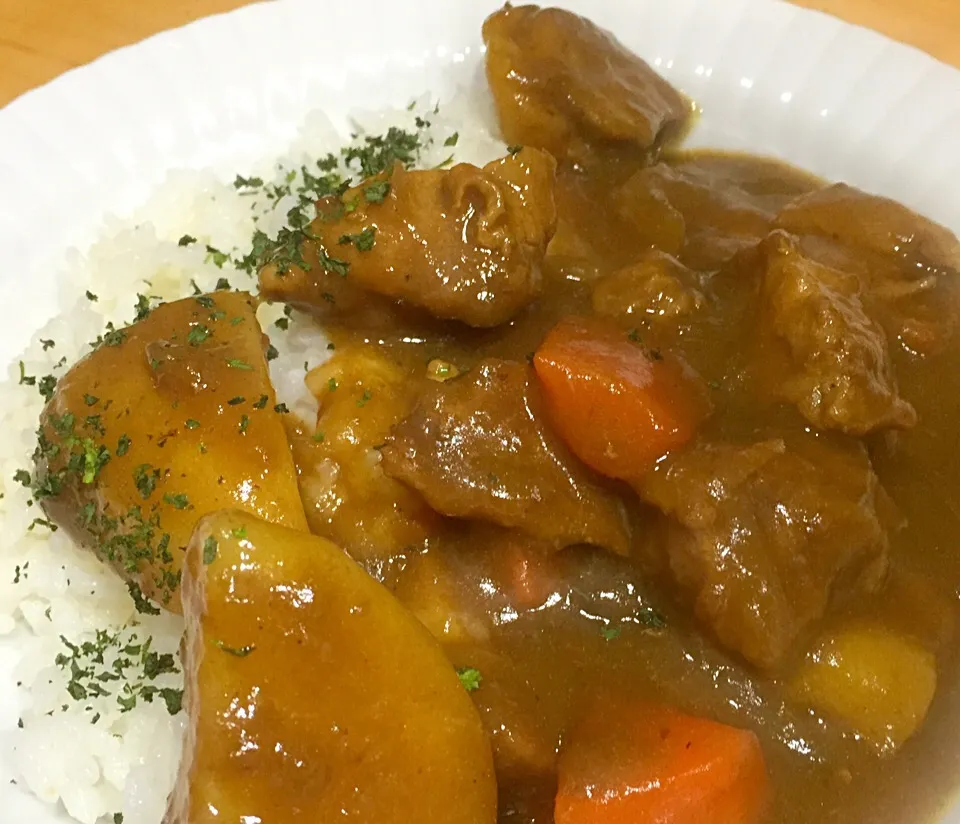 イベリコ豚のカレー|沖縄「ピロピロ」ライフさん