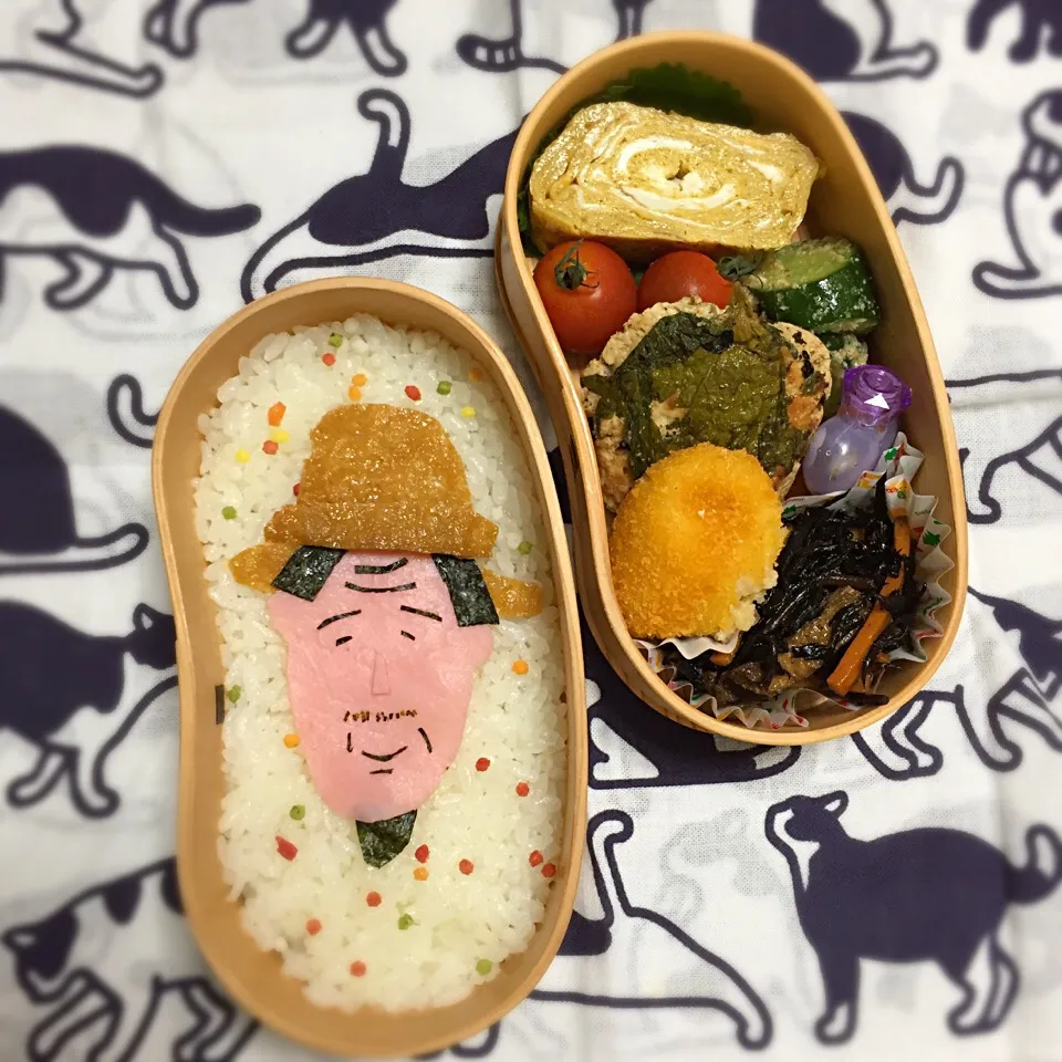 Snapdishの料理写真:佐々木のじいさんのお弁当|ericatさん