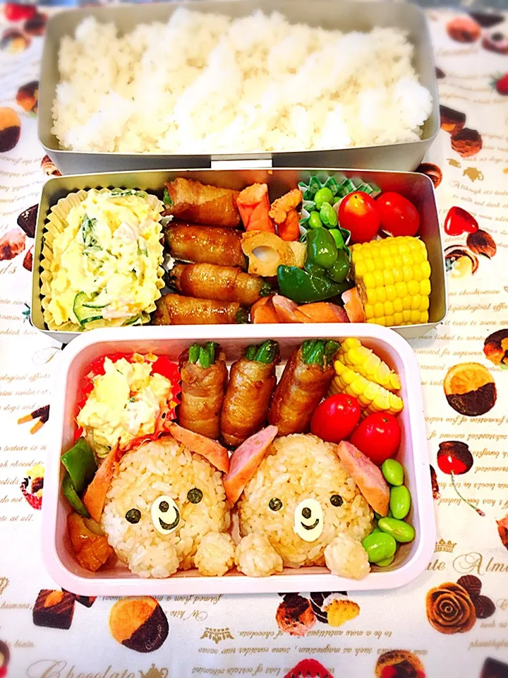 Snapdishの料理写真:わんちゃんお弁当☆|makoryuneさん