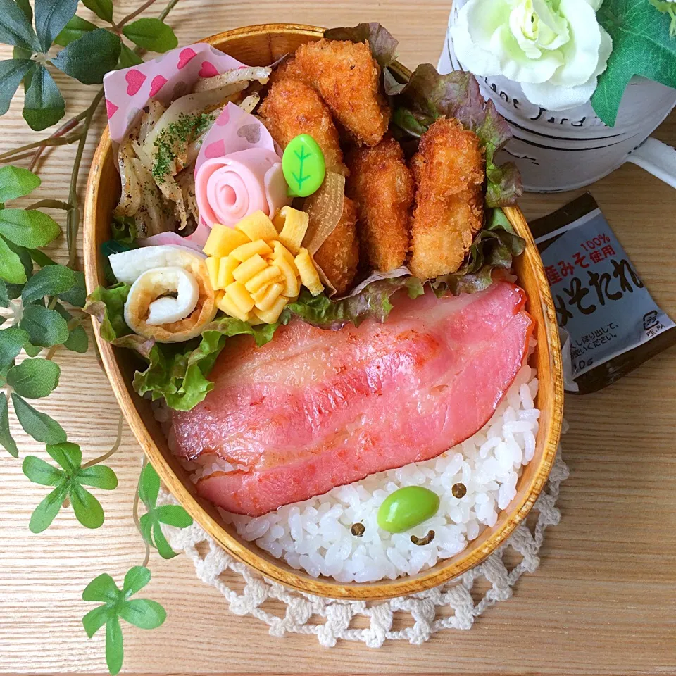 Snapdishの料理写真:チキンカツ弁当〜♪|39biscuitさん