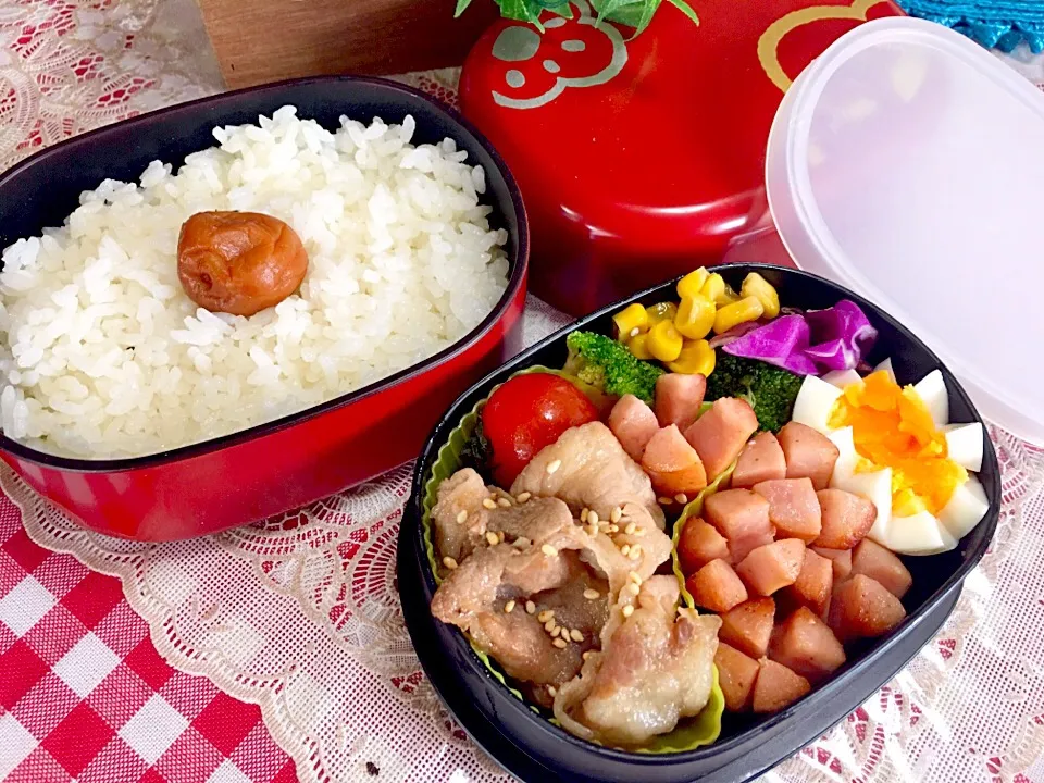 Today's bento Rush hr. No tym|Babyluv Cabrera Ocampoさん